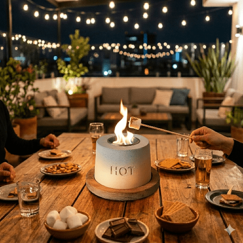 Chimenea de mesaen reunion - Divertoys