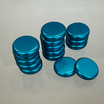 Fichas de Backgammon azul. - Divertoys