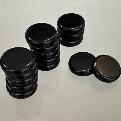 Fichas de Backgammon negras. - Divertoys