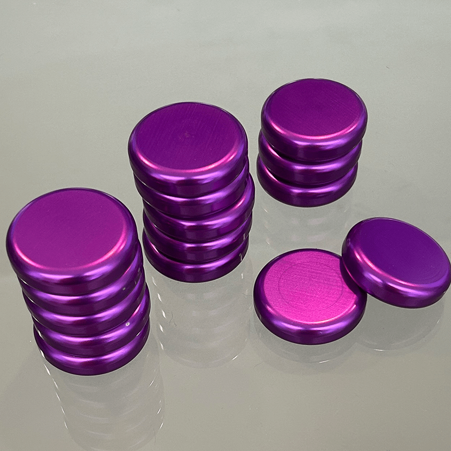 Fichas de Backgammon fabricadas en aluminio. - Divertoys
