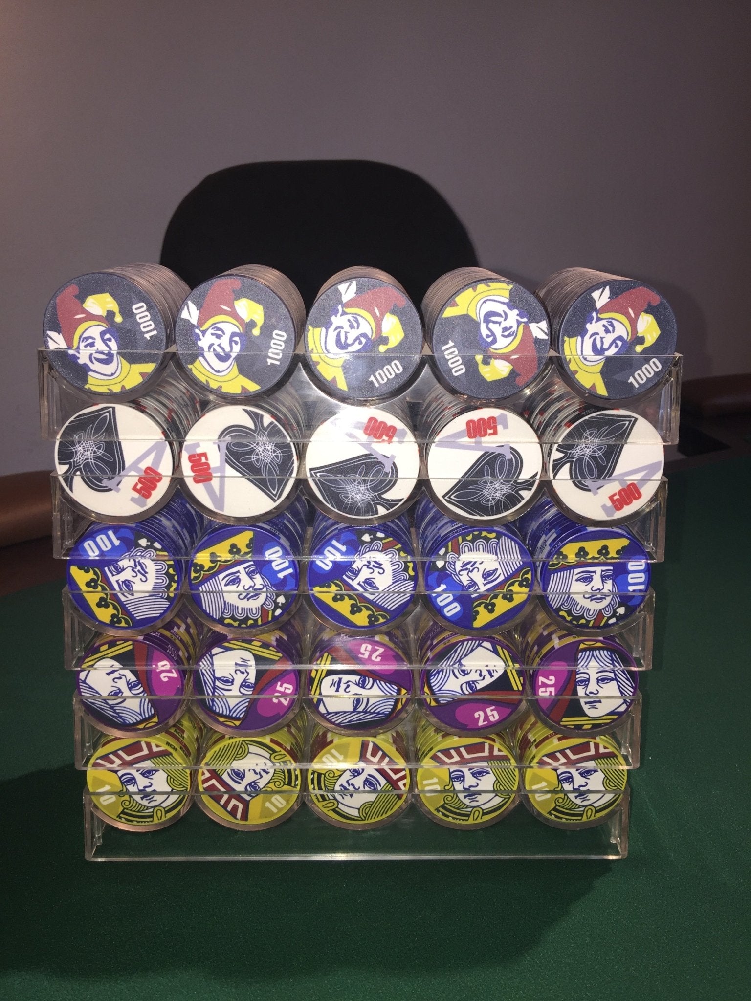 Fichas de poker profesionales personalizadas. - Divertoys