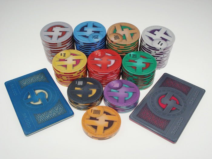 Fichas de poker profesionales personalizadas. - Divertoys