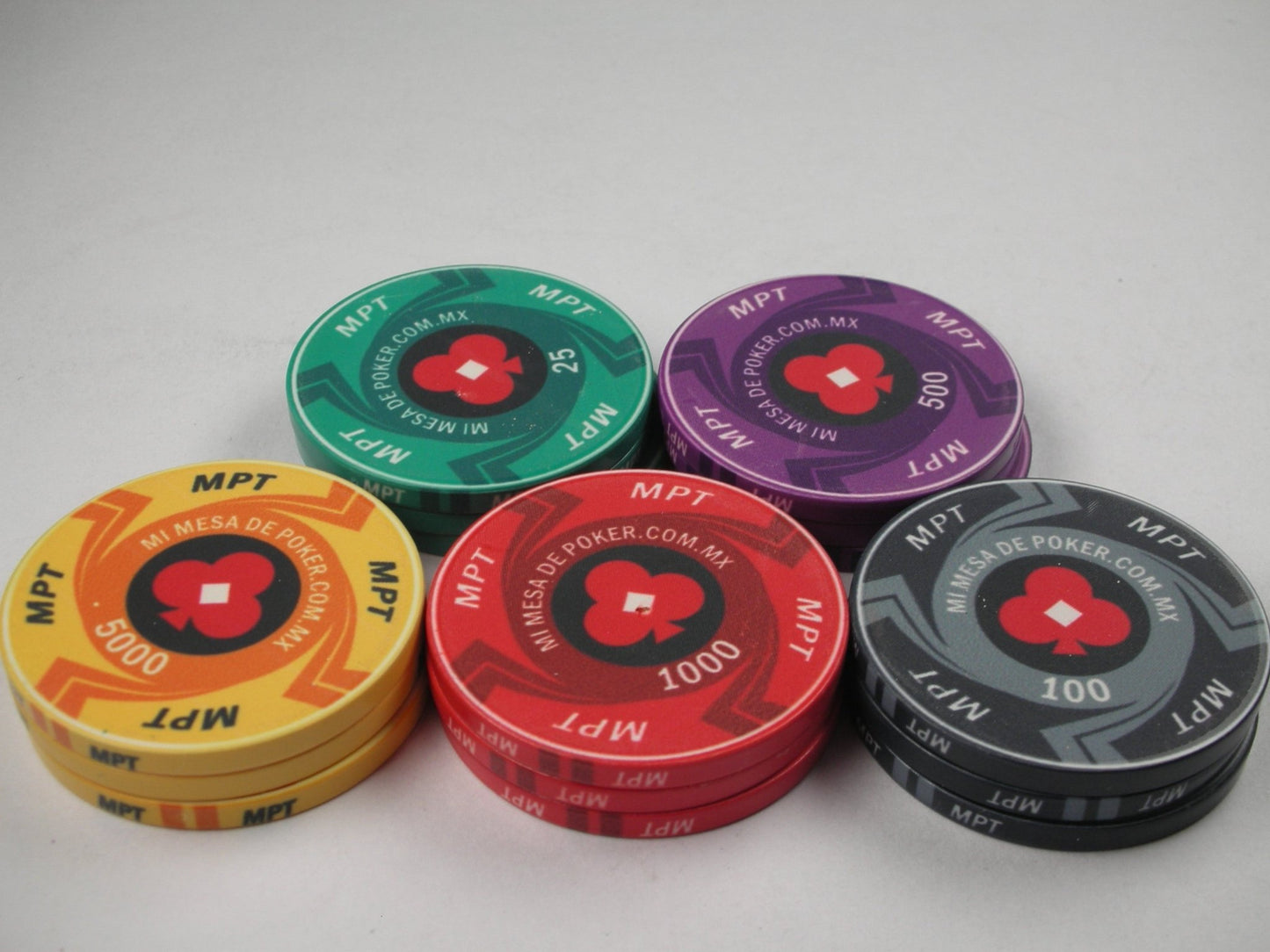 Fichas de poker profesionales personalizadas. - Divertoys