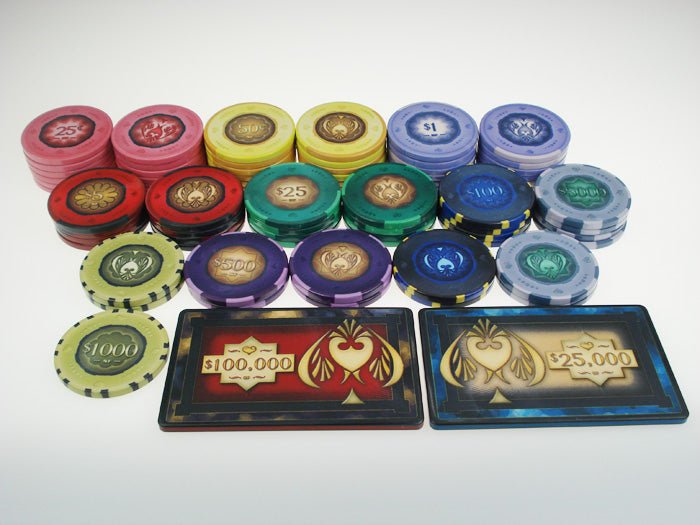 Fichas de poker profesionales personalizadas. - Divertoys